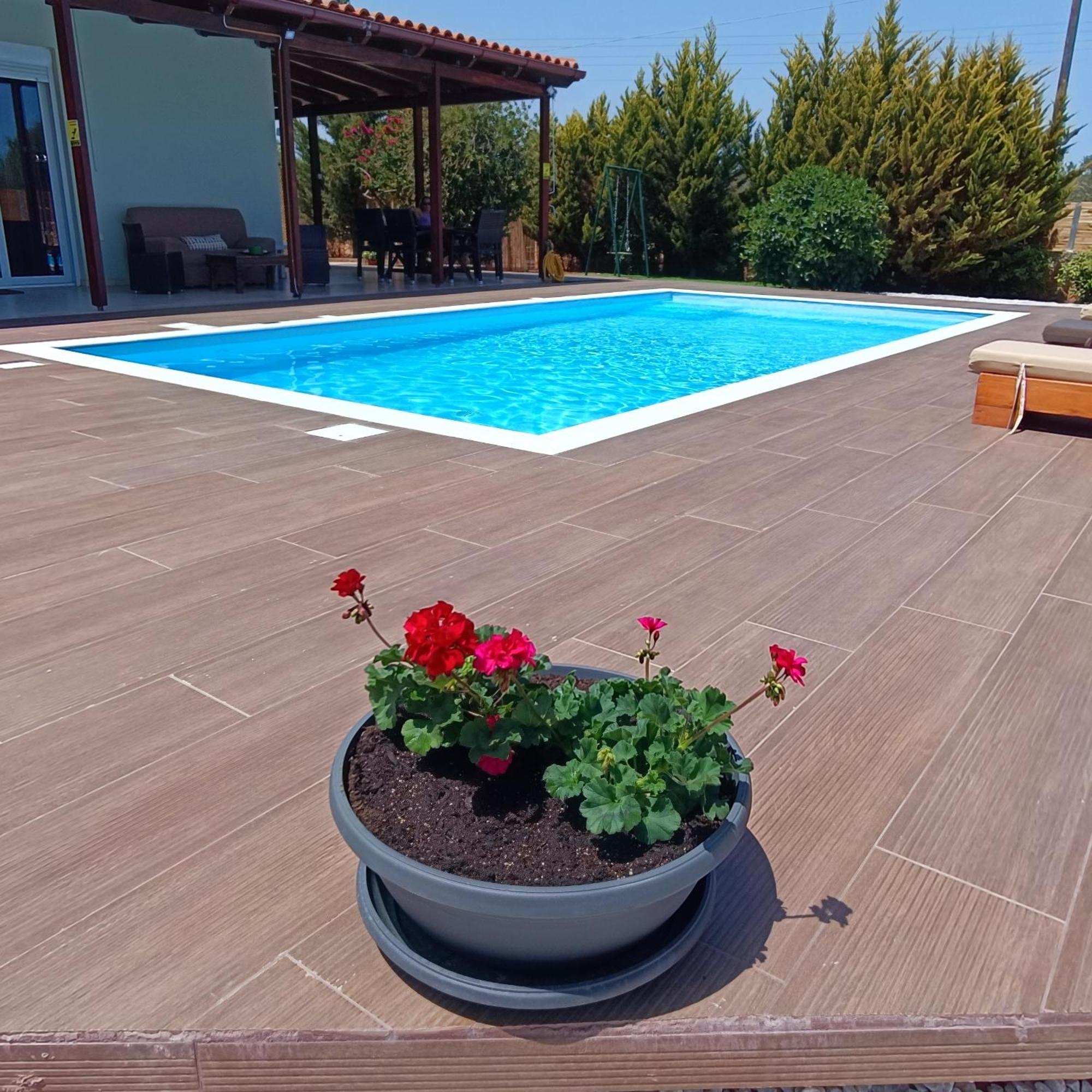 Drosoula Villa 3Bdr Private Swimming Pool Chorafakia Eksteriør billede