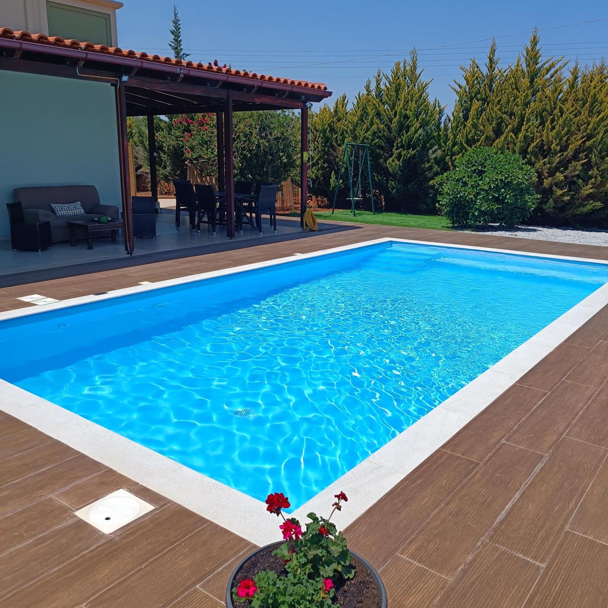 Drosoula Villa 3Bdr Private Swimming Pool Chorafakia Eksteriør billede